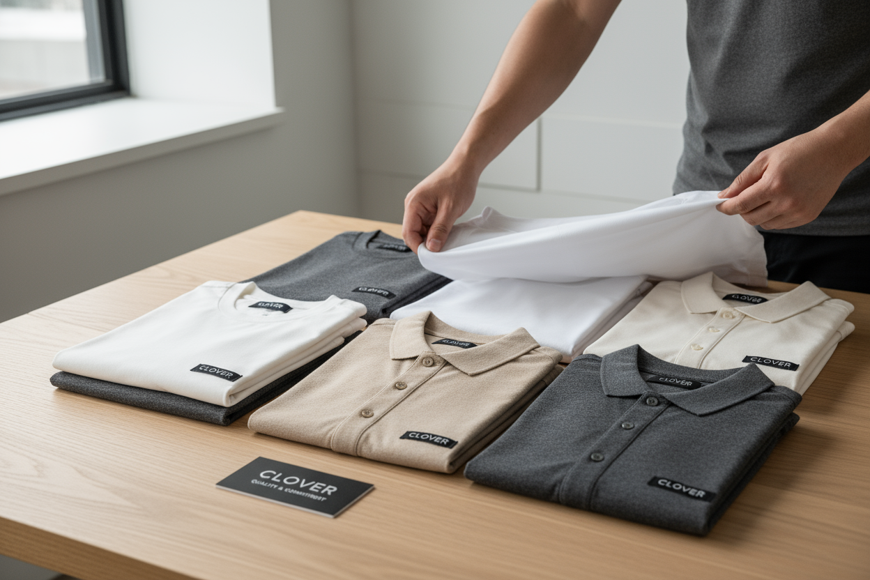 esta bien pero todo texto que haya en la imagen debe decir CLOVER